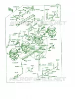 Carburetor voor Kawasaki Voyager XII 1995