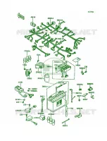 Chassis Electrical Equipment voor Kawasaki Voyager XII 1995