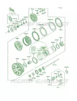 Clutch voor Kawasaki Voyager XII 1995