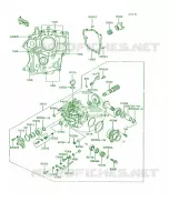 Front Bevel Gear voor Kawasaki Voyager XII 1995