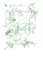 Fuel Evaporative System voor Kawasaki Voyager XII 1995