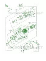 Generator voor Kawasaki Voyager XII 1995