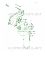 Headlights voor Kawasaki Voyager XII 1995