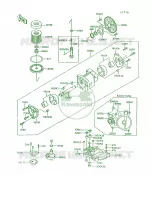 Oil PumpOil Filter voor Kawasaki Voyager XII 1995