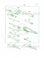 Owner's Tools voor Kawasaki Voyager XII 1995