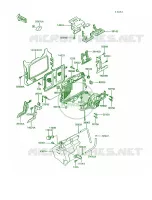 Radiator voor Kawasaki Voyager XII 1995