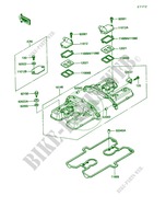 Cylinder Head Cover voor Kawasaki Voyager XII 1990