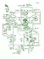Air Filter voor Kawasaki Voyager XII 1987