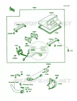 Cruise Switch voor Kawasaki Voyager XII 1987