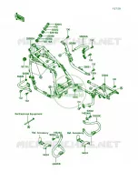 Frame voor Kawasaki Voyager XII 1987