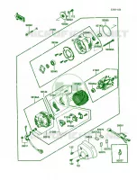 Generator voor Kawasaki Voyager XII 1987