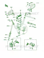 Handlebar voor Kawasaki Voyager XII 1987