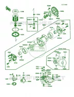 Oil Pump voor Kawasaki Voyager XII 1987