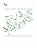 Side Cover voor Kawasaki Voyager XII 1987