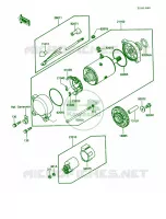 Starter Motor voor Kawasaki Voyager XII 1987