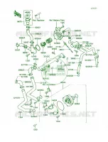 Water Pump voor Kawasaki Voyager XII 1987