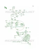 Brake Pedal voor Kawasaki Brute Force 750 4x4i EPS 2014