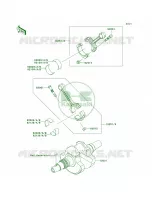 Crankshaft voor Kawasaki Brute Force 750 4x4i EPS 2014