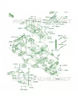 Frame Fittings voor Kawasaki Brute Force 750 4x4i EPS 2014
