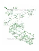 Frame voor Kawasaki Brute Force 750 4x4i EPS 2014