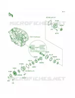 Front Bevel Gear voor Kawasaki Brute Force 750 4x4i EPS 2014