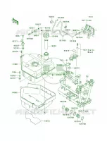 Fuel Tank voor Kawasaki Brute Force 750 4x4i EPS 2014