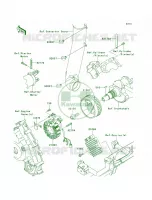 Generator voor Kawasaki Brute Force 750 4x4i EPS 2014