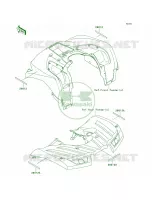 ReflectorsCN voor Kawasaki Brute Force 750 4x4i EPS 2014