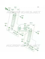 Shock Absorbers voor Kawasaki Brute Force 750 4x4i EPS 2014