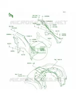 Side Covers voor Kawasaki Brute Force 750 4x4i EPS 2014