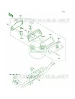 Taillights voor Kawasaki Brute Force 750 4x4i EPS 2014