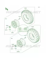 WheelsTires voor Kawasaki Brute Force 750 4x4i EPS 2014