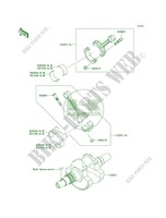 Crankshaft voor Kawasaki Brute Force 750 4x4i EPS 2012