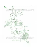 Brake Pedal voor Kawasaki Brute Force 750 4x4i 2009