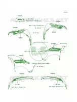 DecalsD.R.RedD9F voor Kawasaki Brute Force 750 4x4i 2009