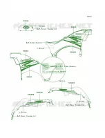 DecalsL.GreenD8F voor Kawasaki Brute Force 750 4x4i 2009