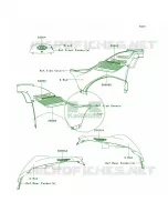 DecalsS.RedD8F voor Kawasaki Brute Force 750 4x4i 2009