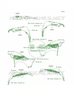 DecalsW.GreenDAF voor Kawasaki Brute Force 750 4x4i 2009