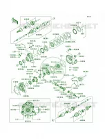 Drive Shaft Front voor Kawasaki Brute Force 750 4x4i 2009