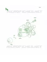 Front Hub voor Kawasaki Brute Force 750 4x4i 2009