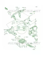 Guards voor Kawasaki Brute Force 750 4x4i 2009