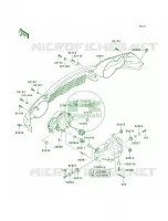 Headlights voor Kawasaki Brute Force 750 4x4i 2009