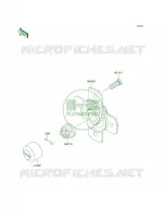 Rear Hub voor Kawasaki Brute Force 750 4x4i 2009