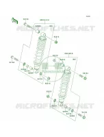 Shock Absorbers voor Kawasaki Brute Force 750 4x4i 2009
