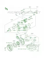 Starter Motor voor Kawasaki Brute Force 750 4x4i 2009