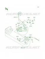 Brake Pedal voor Kawasaki Brute Force 650 4x4 Hardwoods Green HD 2007