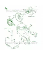 Generator voor Kawasaki Brute Force 650 4x4 Hardwoods Green HD 2007