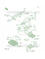 Guards voor Kawasaki Brute Force 650 4x4 Hardwoods Green HD 2007