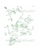 Ignition System voor Kawasaki Brute Force 650 4x4 Hardwoods Green HD 2007