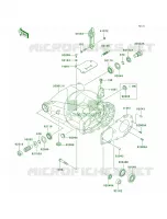 Swingarm voor Kawasaki Brute Force 650 4x4 Hardwoods Green HD 2007